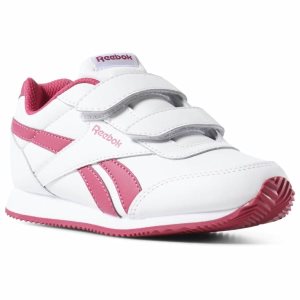 Reebok Royal Classic Jogger Turnschuhe Kinder - Weiß/Rosa - DE 847-RJM